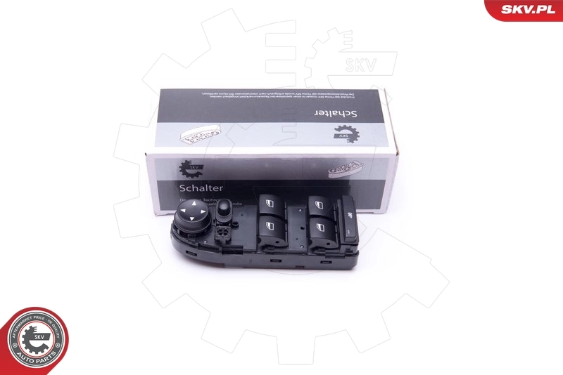 Switch, window regulator